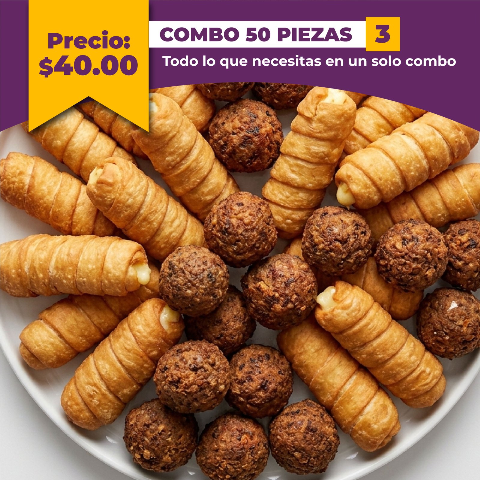Combo 50 piezas